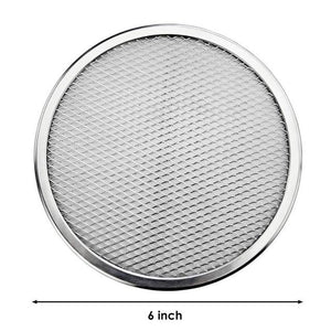 New Seamless Aluminum Pizza Screen Baking Tray Metal Net Bakeware Kitchen Tools Pizza  6-10 inch