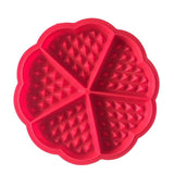 Flower Rectangle Silicone Waffle Mold Pan Microwave Baking Cookie Cake Muffin Bakeware Cooking Tool Kitchen Accessories Supplies