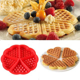 2018 hot sale Kitchen high quality Silicone Mini Round Waffles Pan Cake Baking Mould Mold Waffle Tray Hot Sell Outils de cuisson