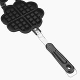 Heart Shape Household Kitchen Gas Non-Stick Waffle Maker Pan Mould Mold Press Plate Baking Tool